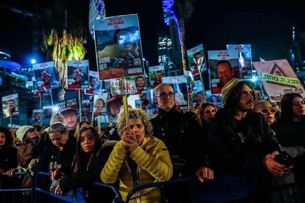 Miles de manifestantes contra Netanyahu en 