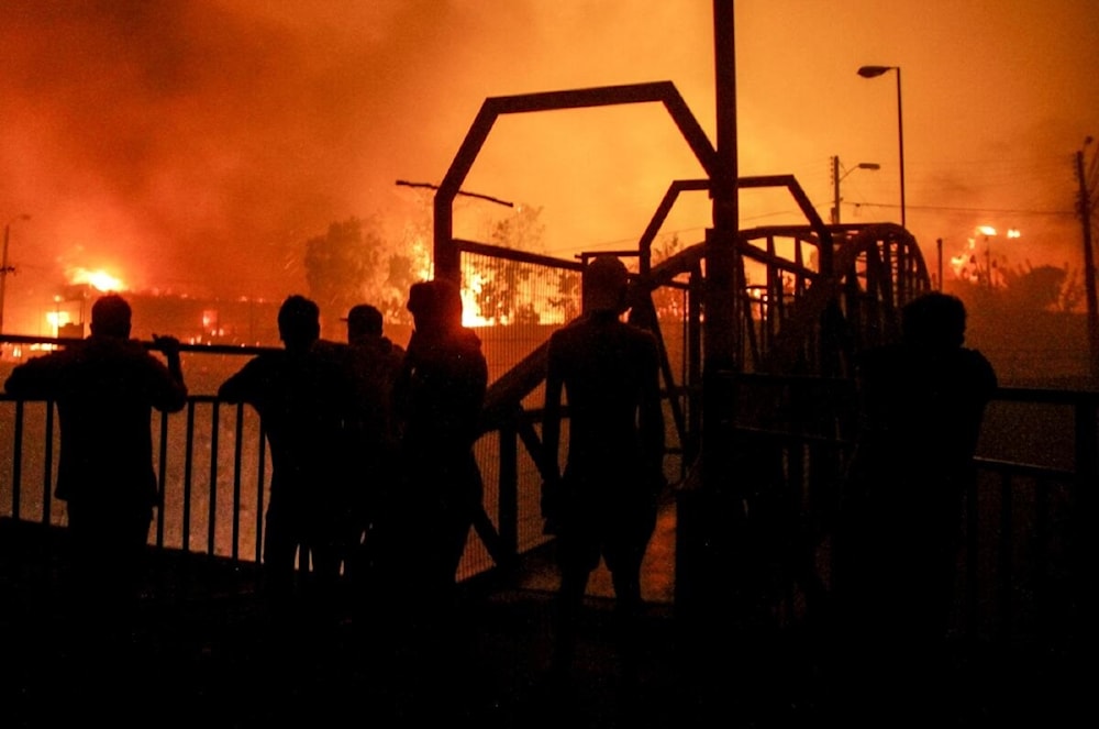 Chile decreta estado de excepción por incendios forestales. Foto: AP. 