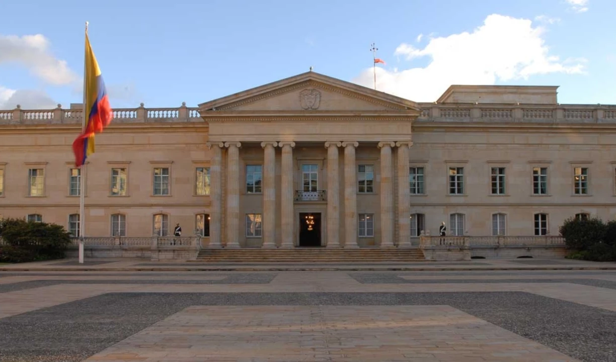 Palacio de Nariño, sede del gobierno de Colombia.