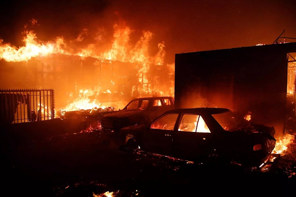 Más de un centenar de fallecidos por incendios forestales en Chile. Foto: AFP. 