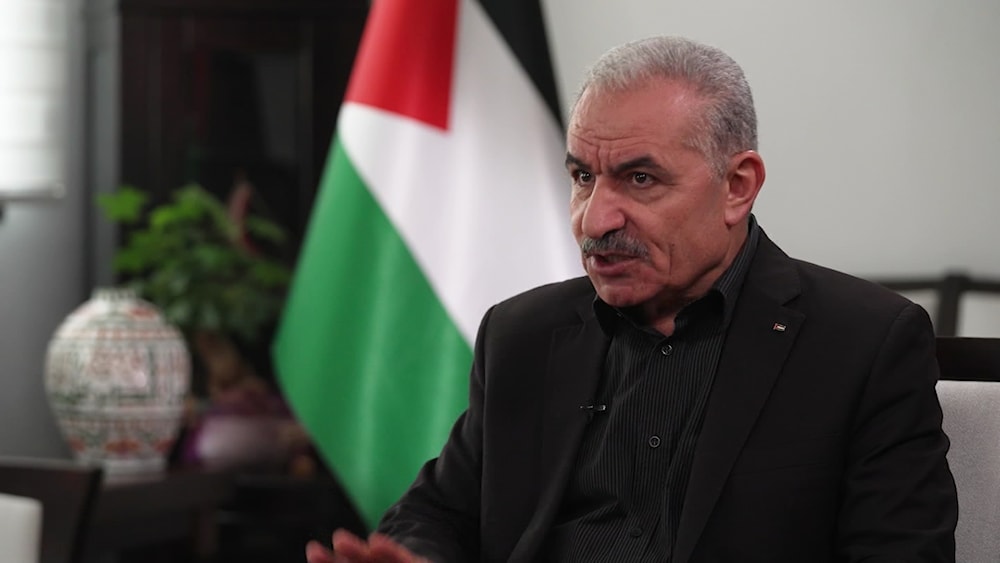 El primer ministro de Palestina, Mohammad Shtayyeh.