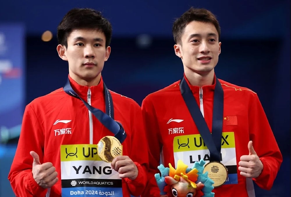 China mantiene liderazgo en Mundial de Deportes Acuáticos.