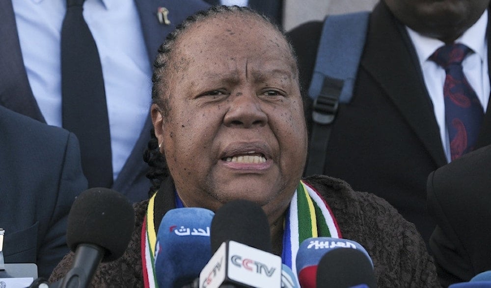 Ministra de Relaciones Exteriores de Sudáfrica, Naledi Pandor.