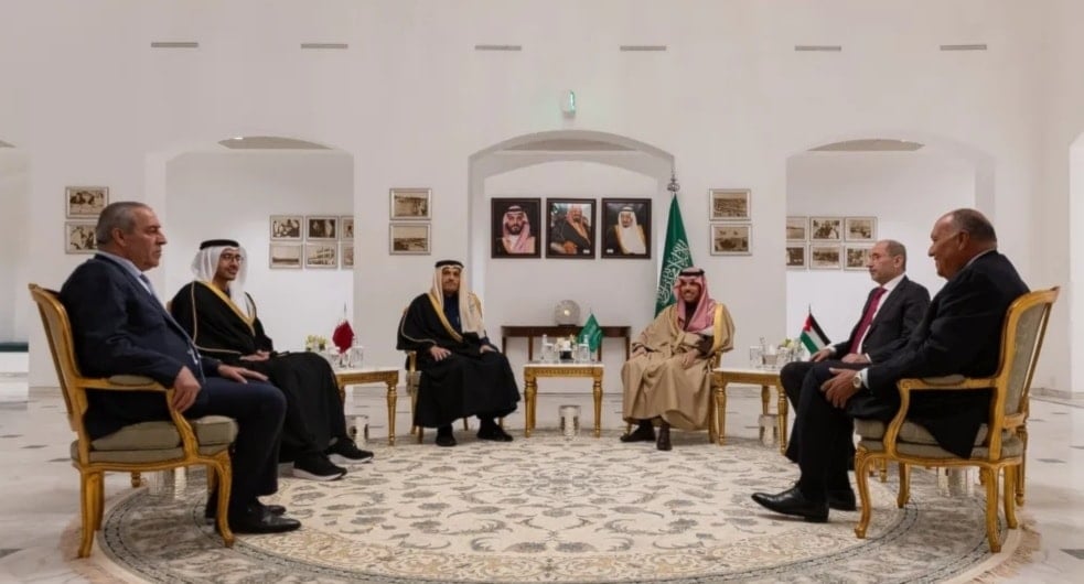 Reunión en Arabia Saudita enfatiza urgencia de fin de guerra en Gaza.