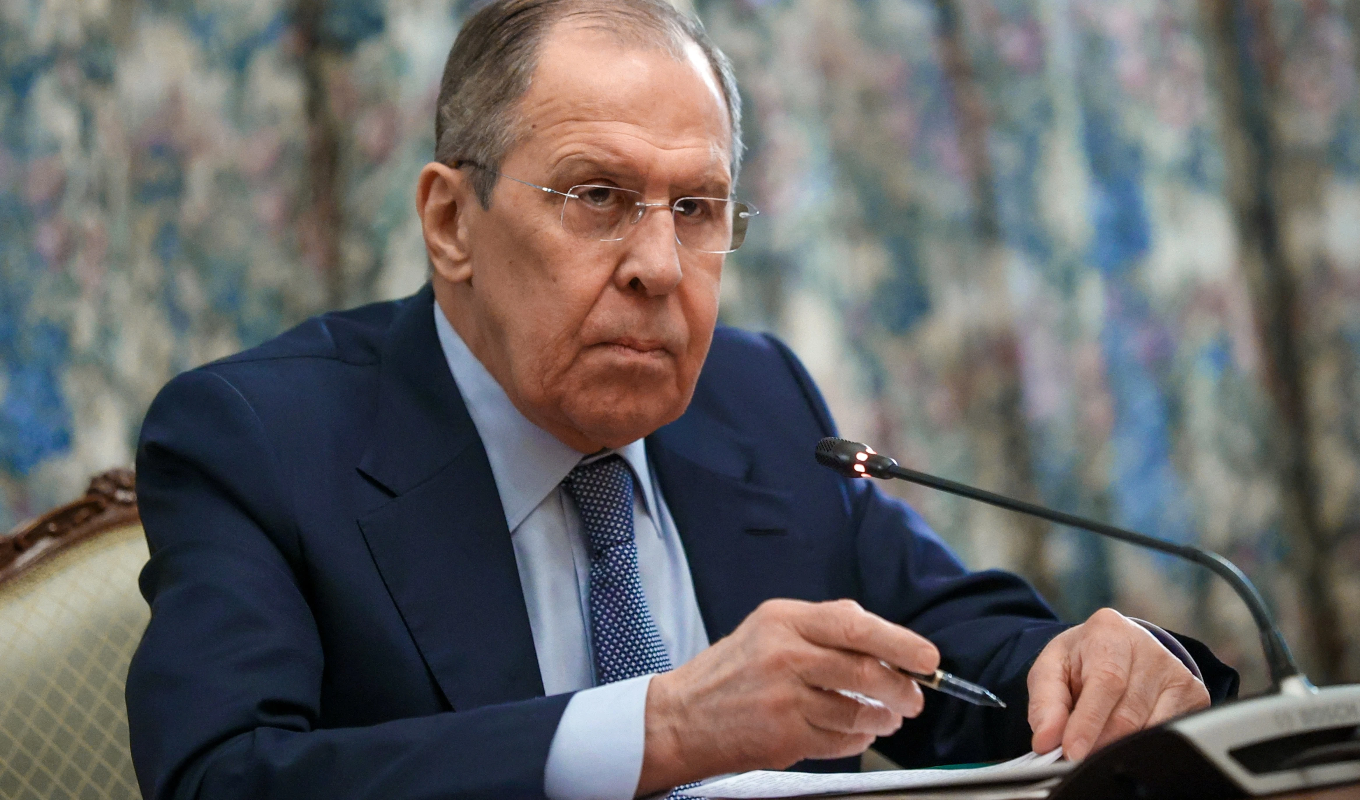 Ministro de Relaciones Exteriores ruso, Sergei Lavrov.