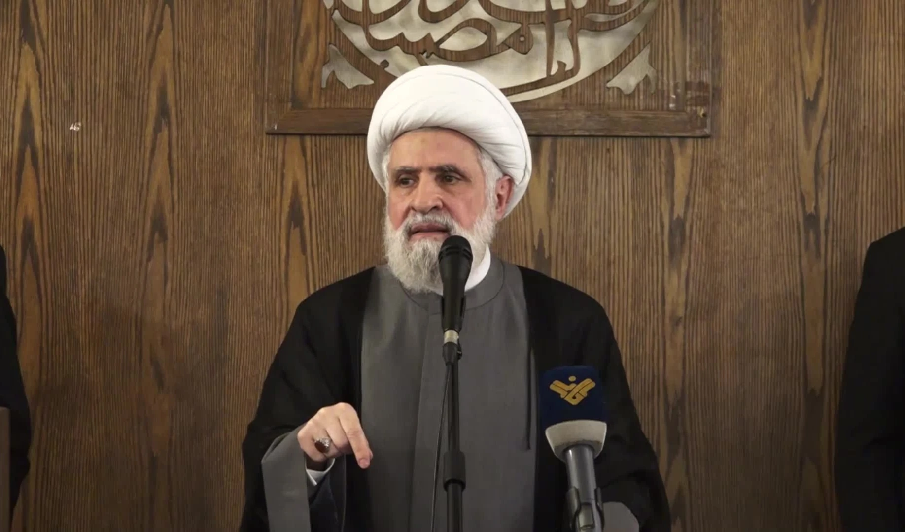 Vicesecretario general de Hizbullah, Sheikh Naeem Qassem.