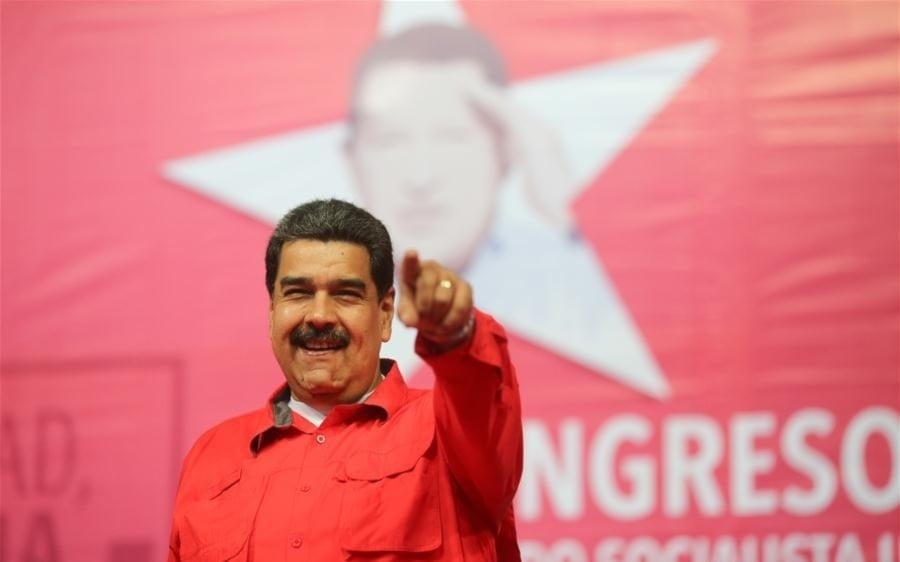 Nicolás Maduro, candidato presidencial hoy favorito en Venezuela