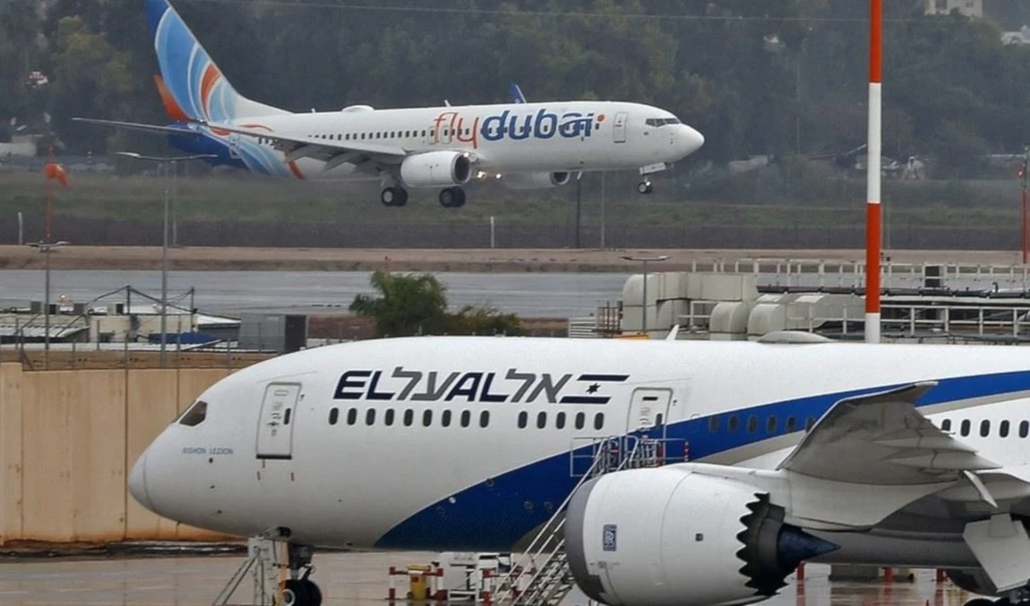 Aerolínea emiratí Flydubai inicia vuelos a “Israel”.