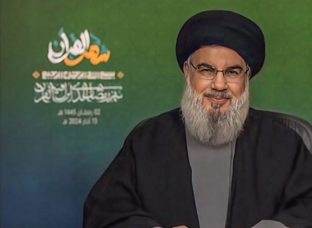 El secretario general de Hizbullah, Sayyed Hassan Nasrallah.