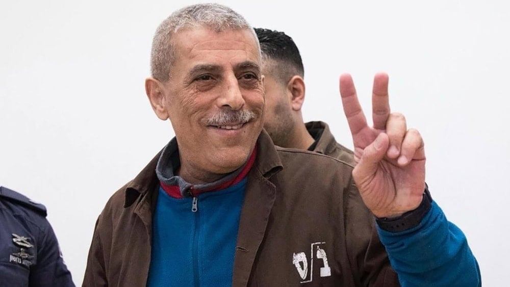 El prisionero palestino Walid Daqqa. 