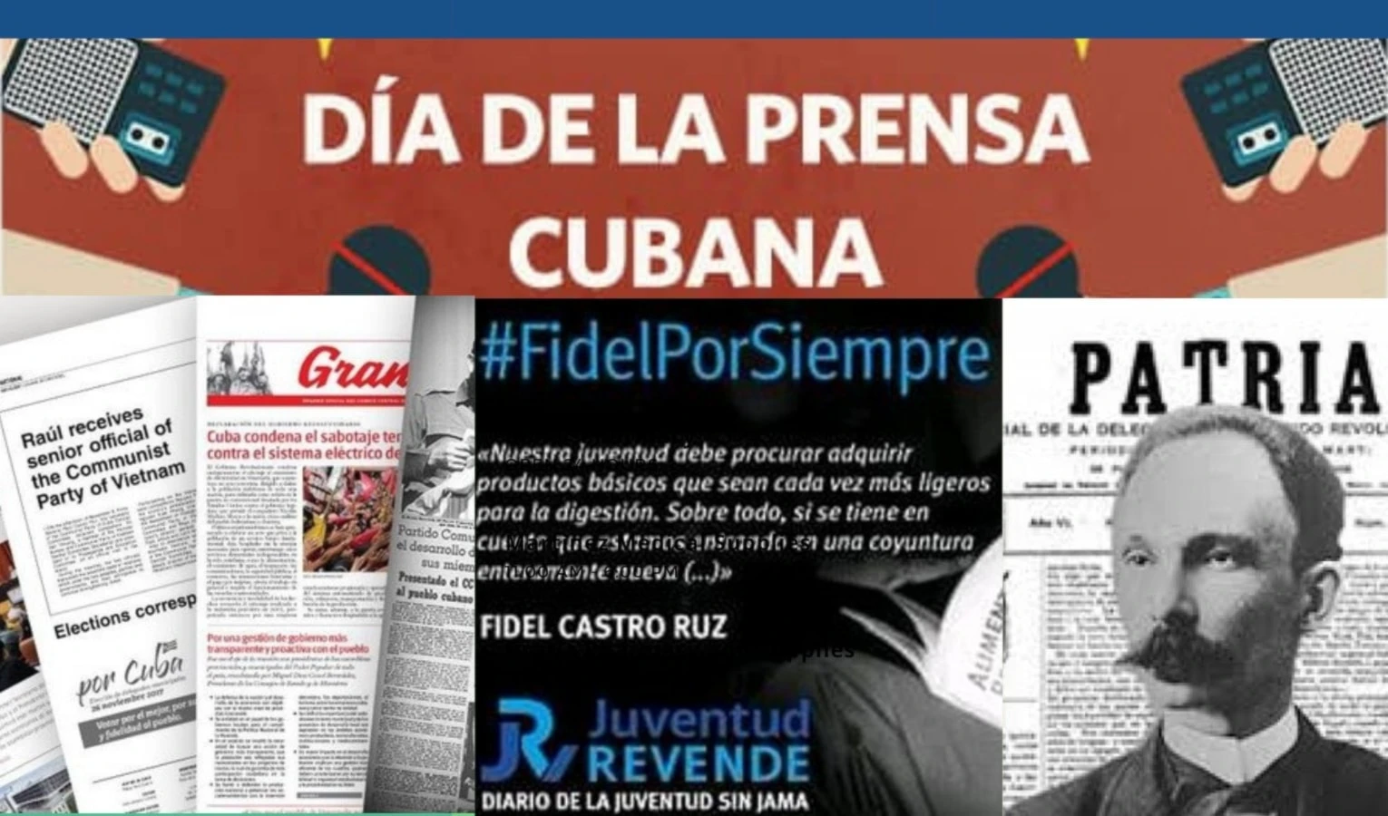 El 14 de marzo, Día de la Prensa Cubana.