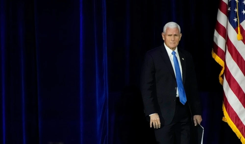 Exvicepresidente Mike Pence declara no apoyará la reelección de Trump