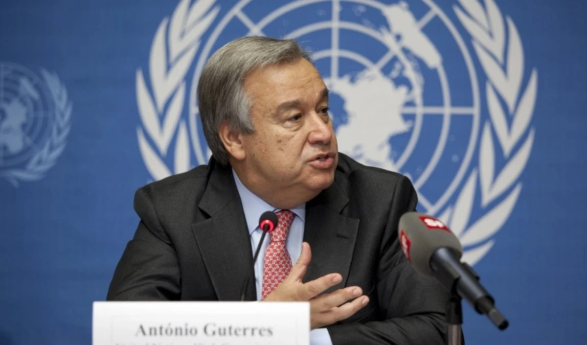 Secretario General de las Naciones Unidas, António Guterres.