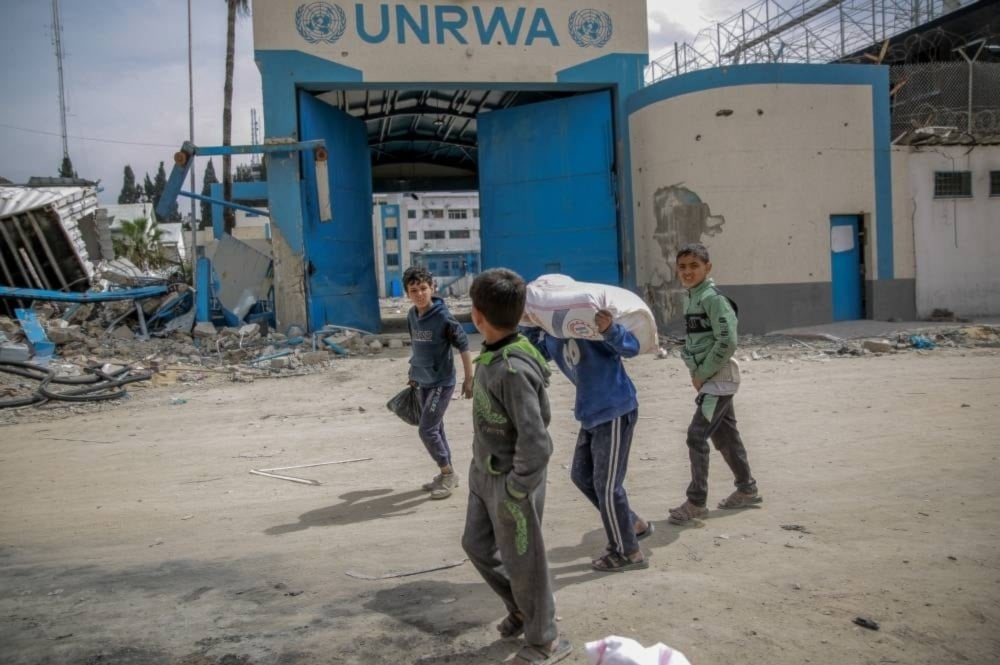 Los cazas israelíes atacaron un almacén de ayuda de la UNRWA en el campamento de Jabalia.