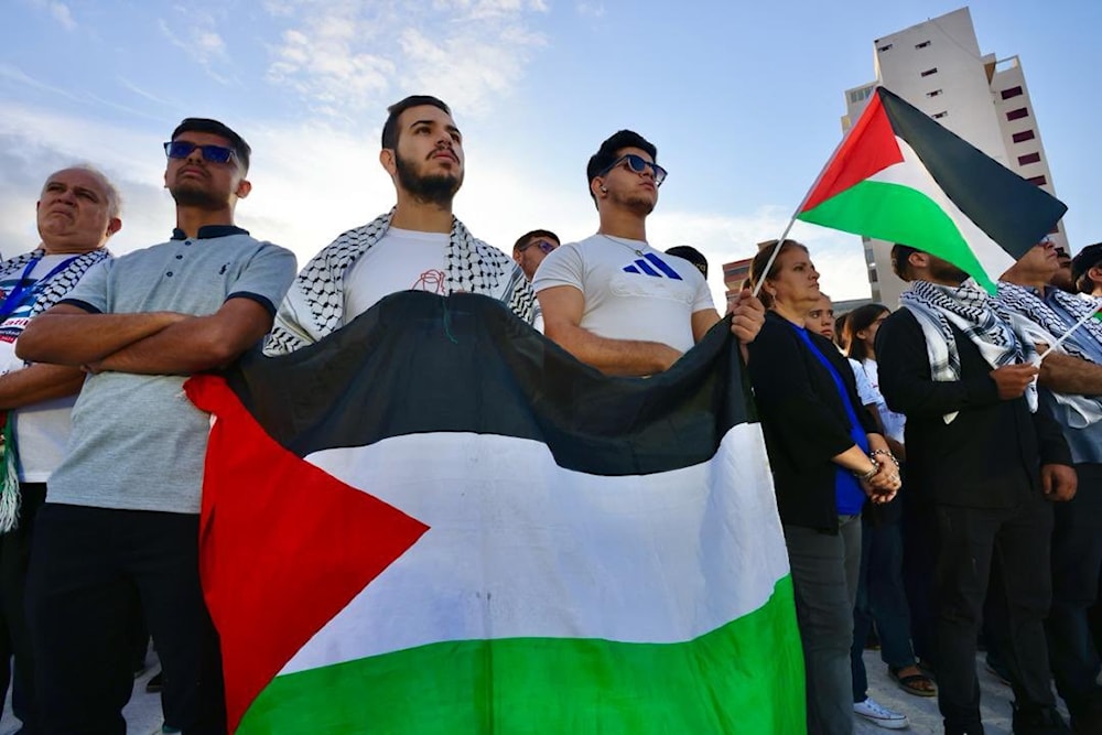 Cuba marcha con el corazón por Palestina