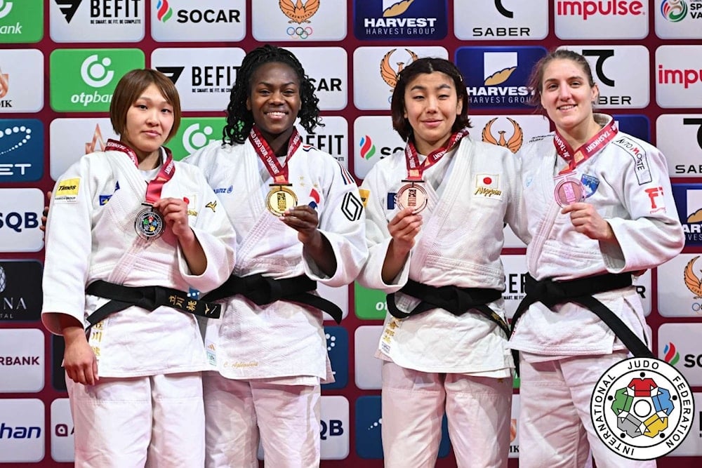 Francesa Agbegnenou conquista décimo oro en Grand Slam de judo.