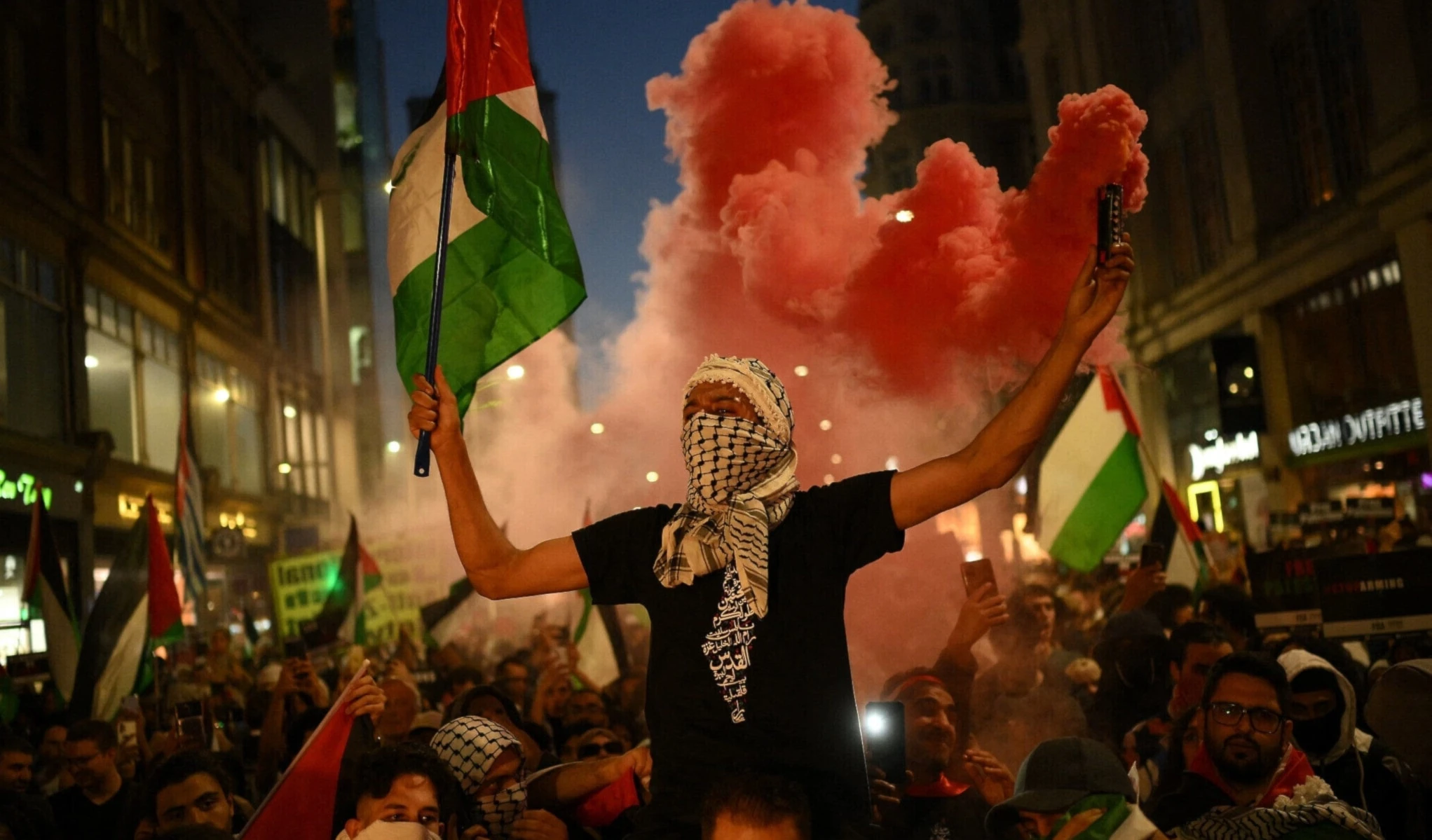 Manifestación en Dinamarca para exigir el fin del genocidio en Gaza Manifestación en Dinamarca para exigir el fin del genocidio en Gaza