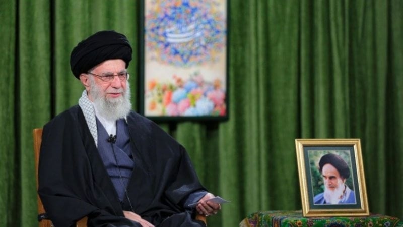 El líder de la Revolución y de la República Islámica de Irán, Sayyed Ali Khamenei.