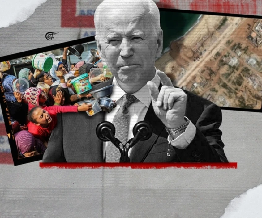 El muelle flotante de Gaza y la falsa empatía de Biden