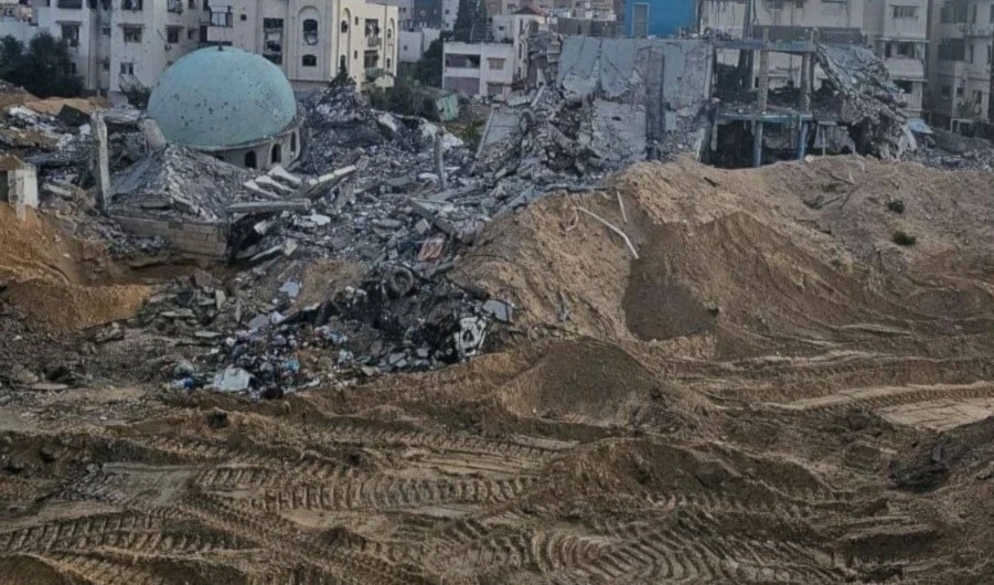 La edificación bombardeada en su totalidad, era vital para el sector sanitario en Gaza. La edificación bombardeada en su totalidad, era vital para el sector sanitario en Gaza.