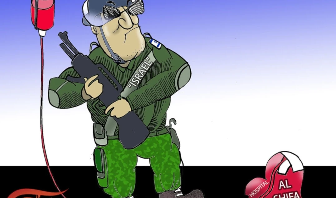 Irá "israelí" contra hospitales