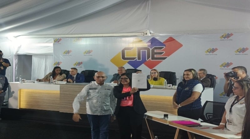 CNE de Venezuela recibe nuevas postulaciones rumbo a presidenciales