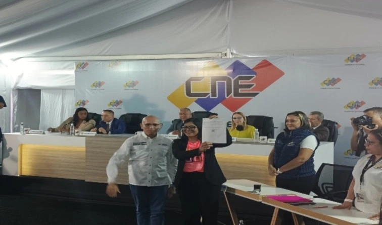 CNE de Venezuela recibe nuevas postulaciones rumbo a presidenciales CNE de Venezuela recibe nuevas postulaciones rumbo a presidenciales