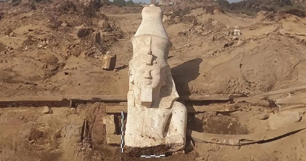 Resuelven el misterio de una estatua de Ramsés II en Egipto 