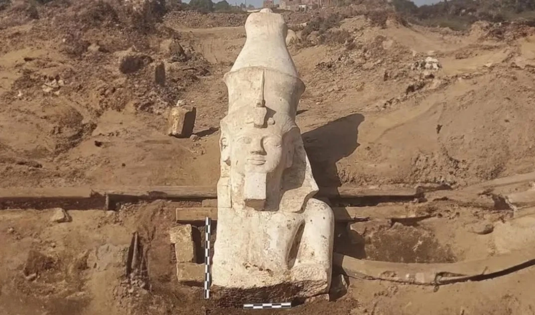 Resuelven el misterio de una estatua de Ramsés II en Egipto Resuelven el misterio de una estatua de Ramsés II en Egipto