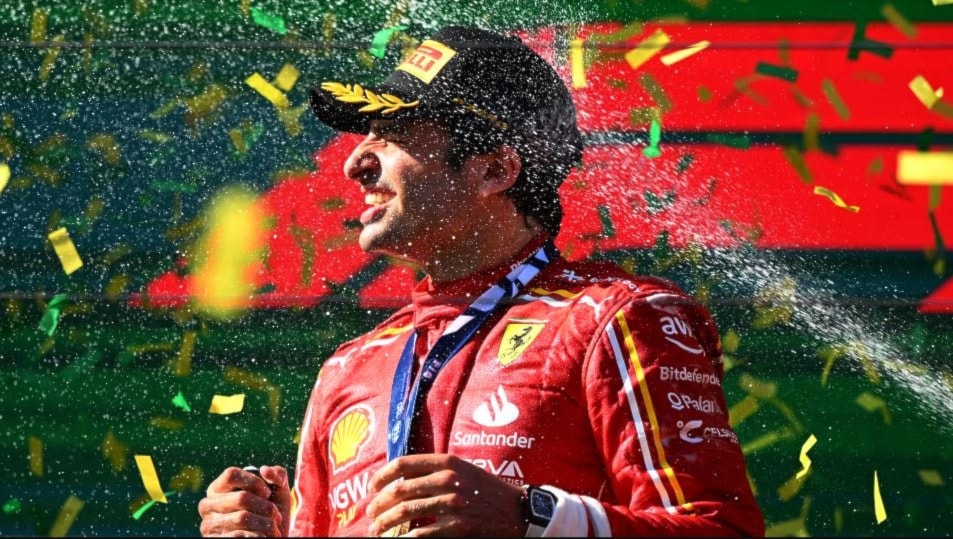 Español Sainz conquista Gran Premio de Australia de F1