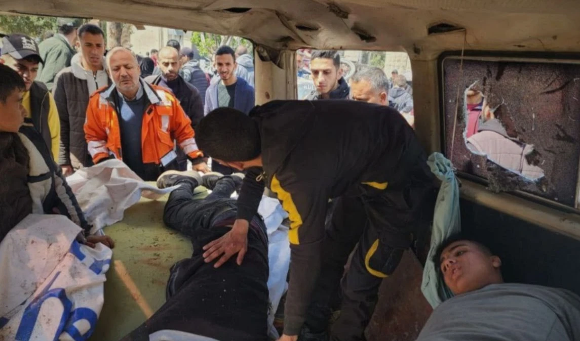 Algunos de los heridos llegaron al Hospital Bautista.