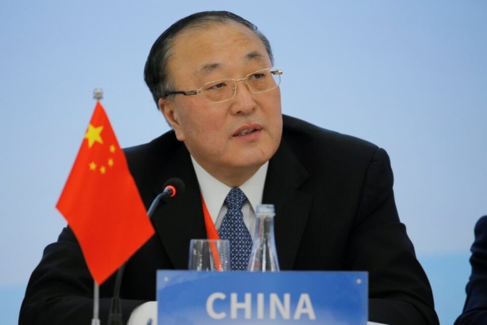 El representante permanente de China ante las Naciones Unidas, Zhang Jun.