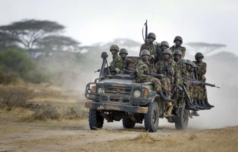 Miembros del ejército sudanés durante las acciones contra las Fuerzas de Apoyo Rápido.