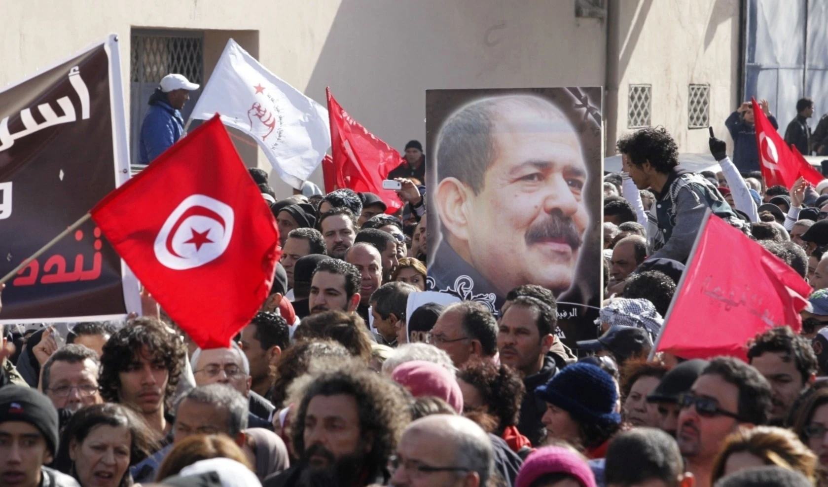 Túnez vivió numerosas manifestaciones en los últimos años para exigir responsabilidades a los asesinos de Chokri Belaid.