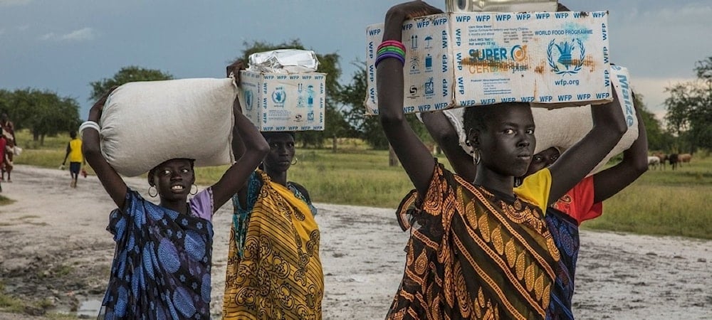 Refugiados de Sudán del Sur.