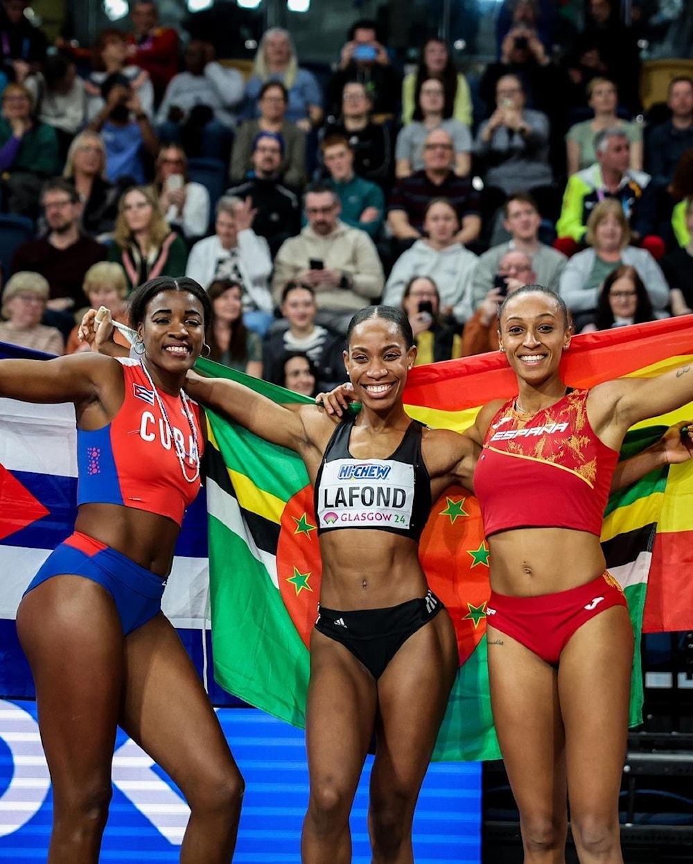 Dominica celebra triunfo de Lafond en mundial de atletismo.