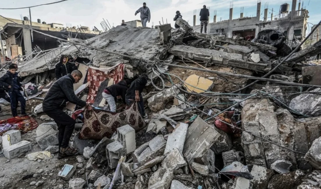 Nueva agresión israelí en el sur de Gaza.