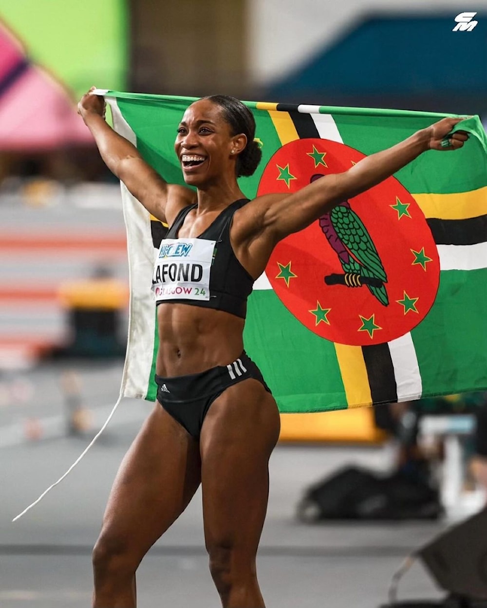 Dominica celebra triunfo de Lafond en mundial de atletismo.