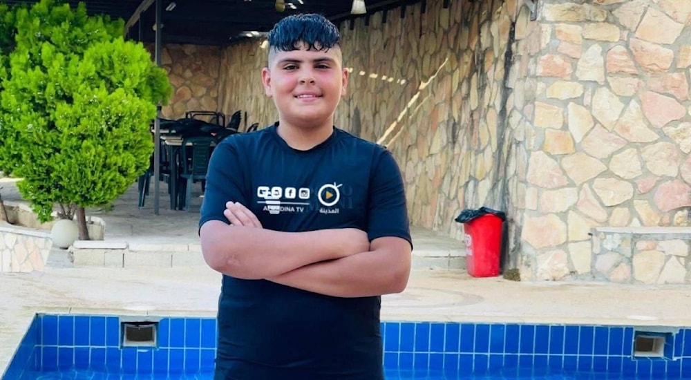 El niño palestino asesinado Mohammad Khaled Zaid.