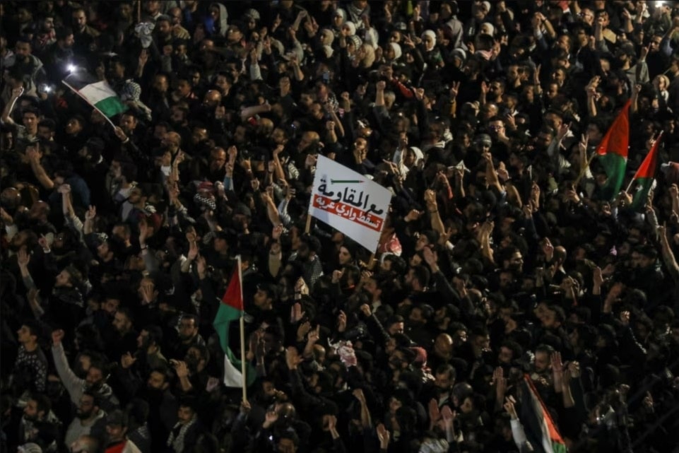 Continúan las manifestaciones populares en Jordania contra 