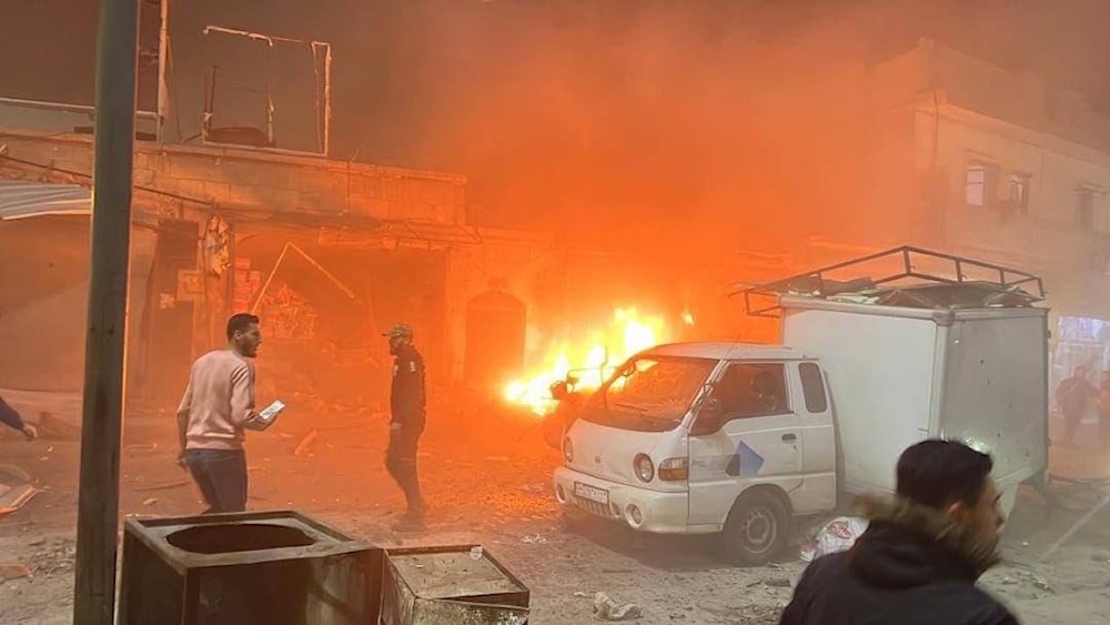 Mártires y heridos tras la explosión en un mercado de ciudad Siria