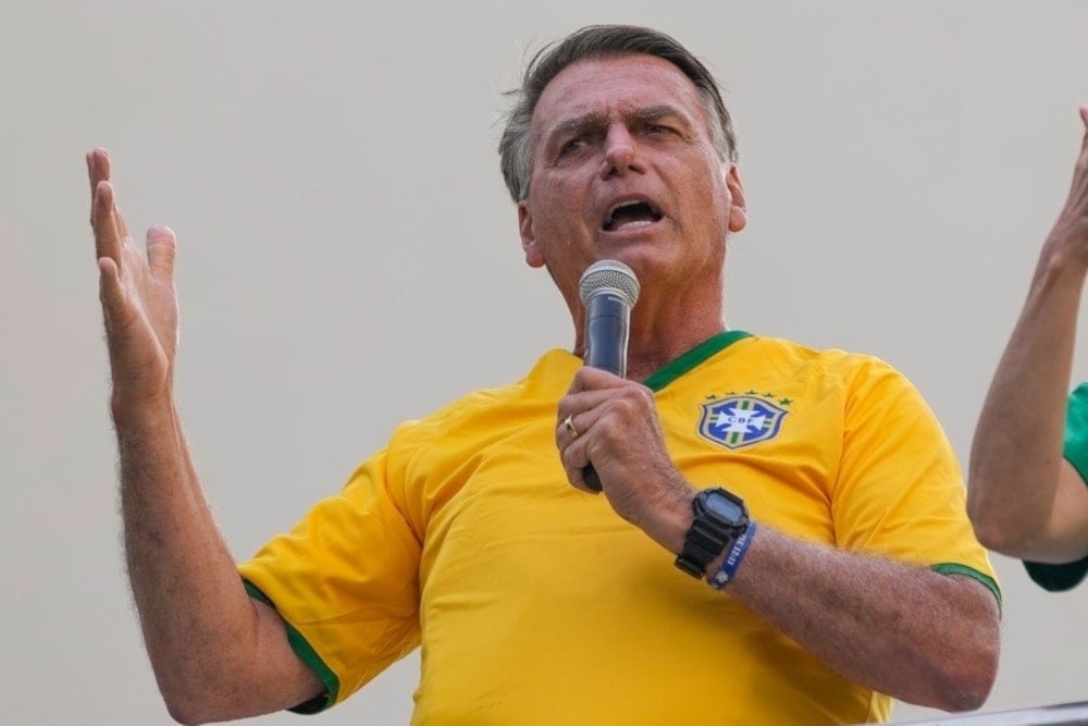 El expresidente de Brasil Jair Bolsonaro.