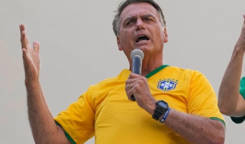 El expresidente de Brasil Jair Bolsonaro.