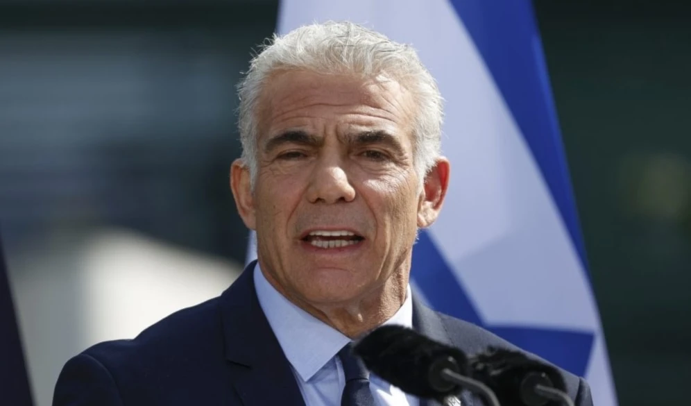 El jefe de la oposición israelí, Yair Lapid. El jefe de la oposición israelí, Yair Lapid.