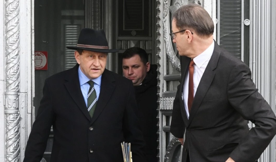 El embajador de Alemania en Rusia, Alexander Graf Lambsdorff.