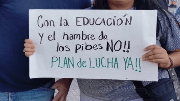 Condenaron también la negación gubernamental de aumentar sueldos por la elevada inflación.