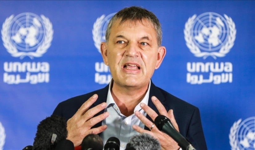 El Comisionado General de la UNRWA, Philippe Lazzarini.