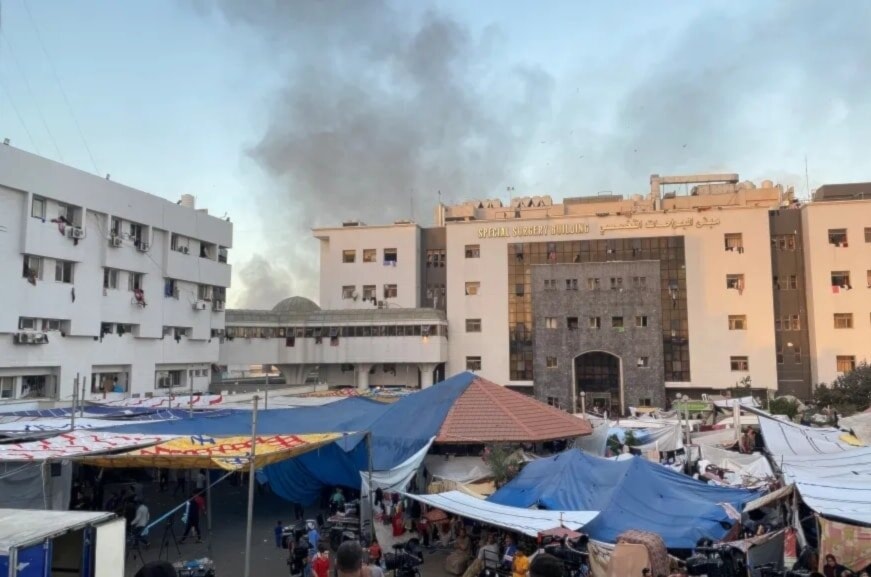 Fuerzas israelíes se retiran de inmediaciones del hospital Al-Shifa