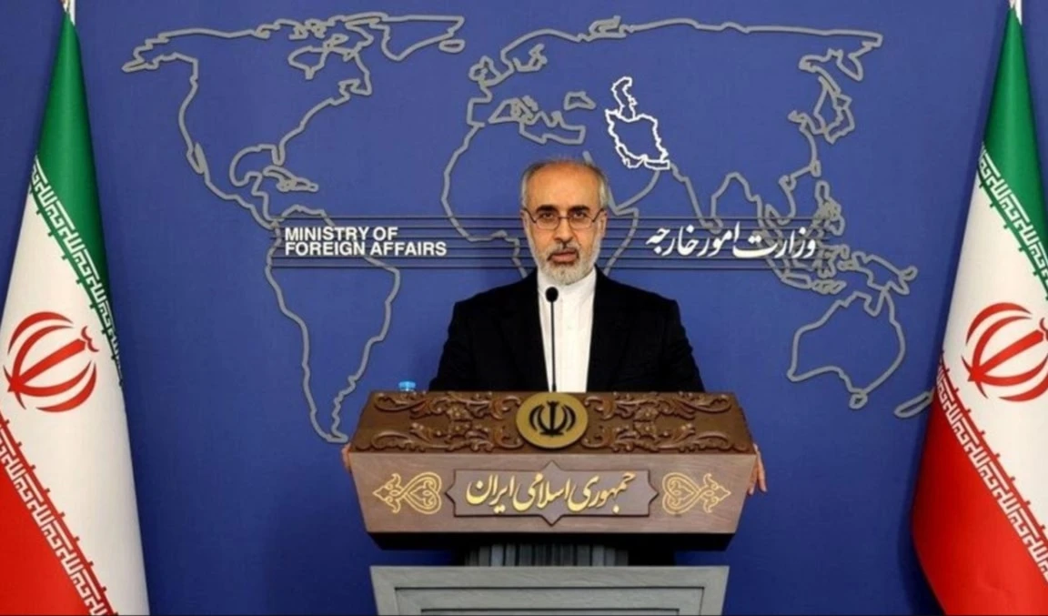 El portavoz del Ministerio de Relaciones Exteriores de Irán, Naser Kanaani.