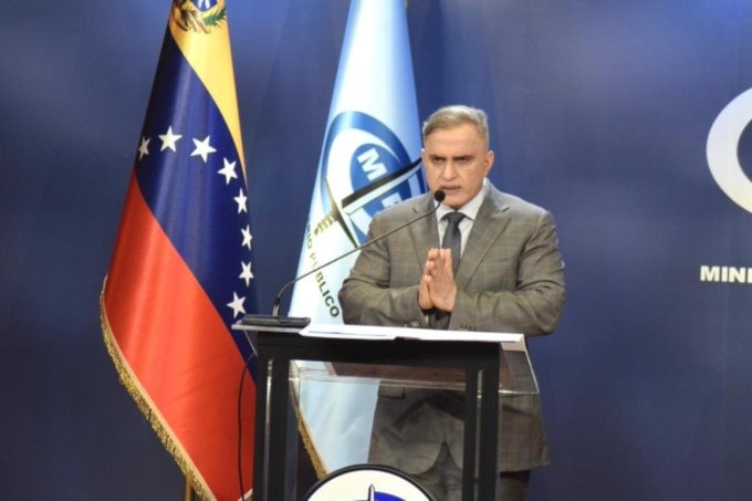 El fiscal general de Venezuela, Tarek William Saab.